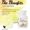 Forever Garlic-Thyme Odorless 100 Softgels - Supports Cardiovascular Health & Immune Function - Gluten Free