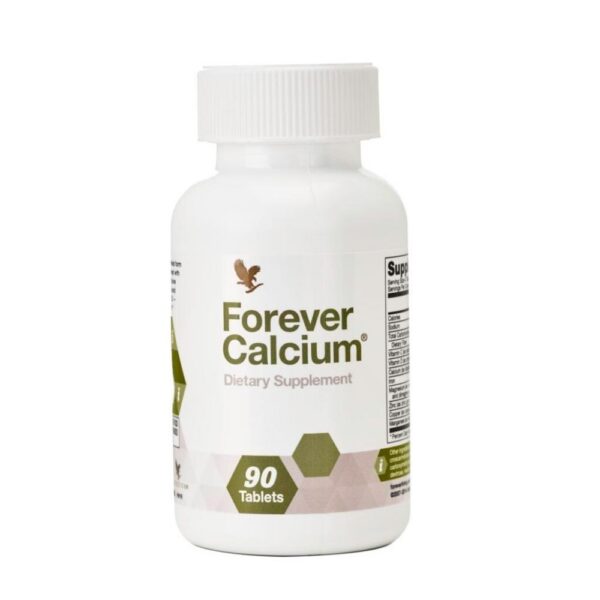 Forever Calcium Dietary Supplement - 90 Tablets for Optimal Bone Health