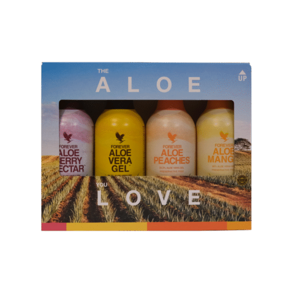 4-Pack Mix Forever Aloe Vera Gel