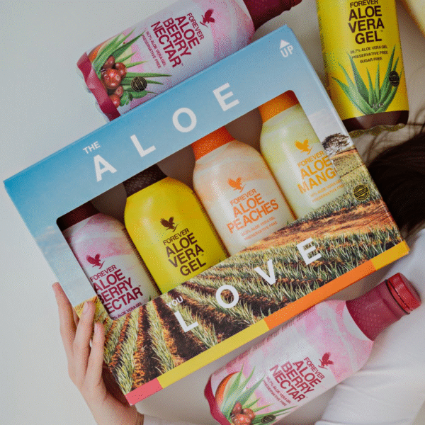 4-Pack Mix Forever Aloe Vera Gel