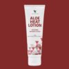 Forever Aloe Heat Lotion - Soothing Massage Lotion with Aloe Eucalyptus Menthol for Relaxing Body Care 4 fl oz Vegetarian & Vegan Friendly