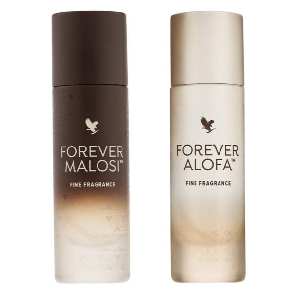 Forever Alofa Fine Fragrance & Forever Malosi Fine Fragrance Duo, Luxurious All Seasons Scent Regular Edition with Floral Notes