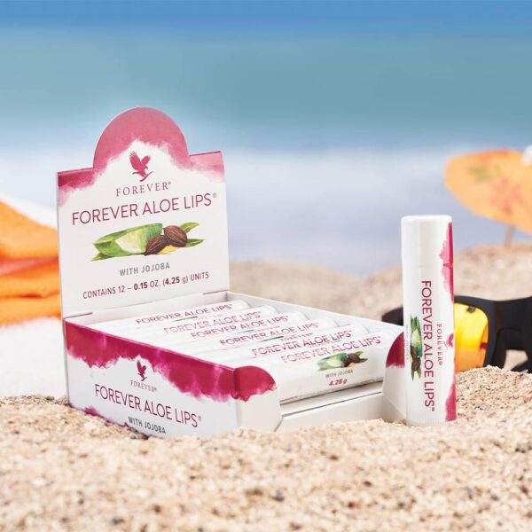 Forever Aloe Lips™ (12x) Ultimate Lip Care - Powerful Soothing Moisture for Any Season, Vegetarian Friendly, Gluten Free