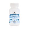 Forever Sensatiable Chewable Tablets Lemon-Vanilla Flavor 64 Tablets Natural Ingredients Oat Bran Honey Sorbitol for Fitness Health