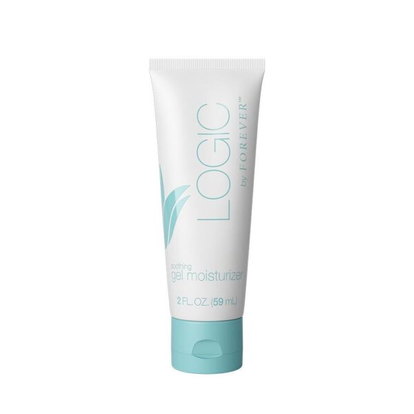 Forever Logic Soothing Gel Moisturizer 2 FL. OZ. (59 mL) Gentle Face Wash for Daily Use with Aloe Vera & Jojoba for Sensitive Skin