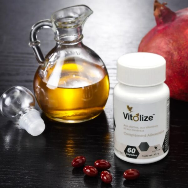 Vitolize Men's Vitality Supplement 60 Softgels - Contains No Added Ingredients - Edible Vitamin for Men's Healthcare & Fitness