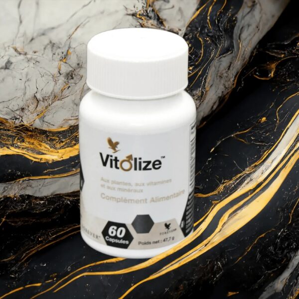 Vitolize Men's Vitality Supplement 60 Softgels - Contains No Added Ingredients - Edible Vitamin for Men's Healthcare & Fitness