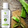 Forever Hand Sanitizer 50Ml 99.99% Germ Reduction Aloe Vera Honey Lemon Lavender Scent Travel Size Daily