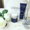 Forever Infinite Advanced Skincare Set - Hydrating Cleanser, Restoring Serum, Nourishing Cream & Vital Complex