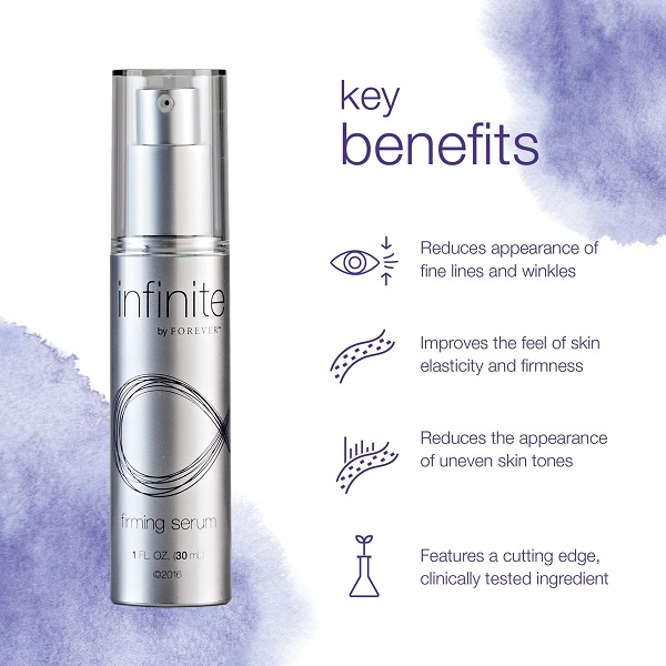 Forever Infinite Firming Serum 1 fl oz - Reduces Fine Lines & Wrinkles, Improves Elasticity, Vegetarian & Gluten Free