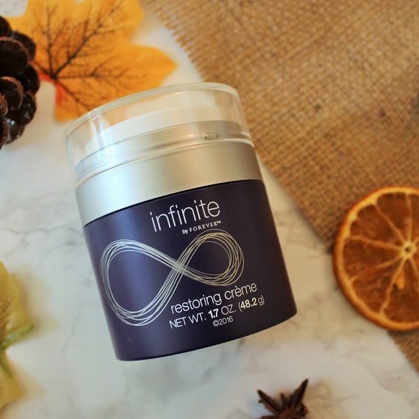 Forever Infinite Restoring Crème 1.7 oz Lightweight Moisturizer for All Skin Types Hydrating Cream for Daily Use