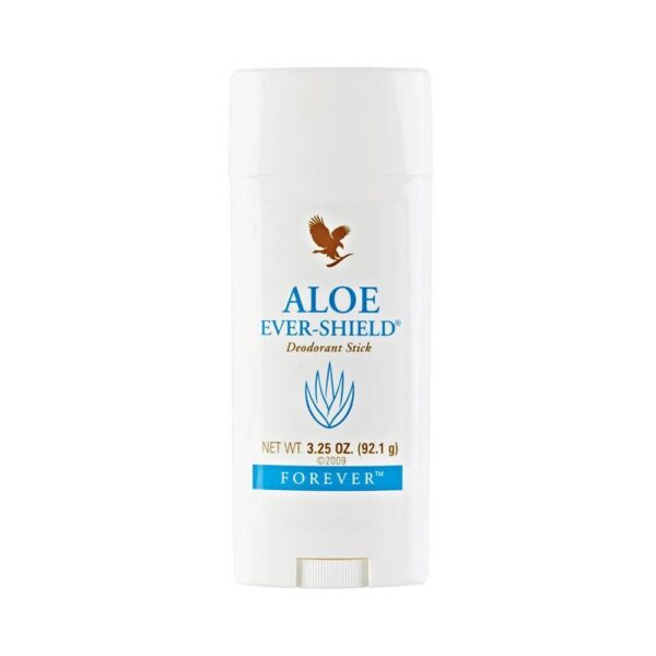 Forever Aloe Ever-Shield Deodorant Stick - All-Day Odor Protection, Natural Aloe Vera Gel, Vegan & Gluten-Free, Safe for Sensitive Skin, 3.25 oz