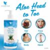 Forever Aloe Liquid Soap - 16 FL OZ Gentle Moisture Retaining Formula with Aloe Vera Argan Oil & Jojoba for Sensitive Skin Care