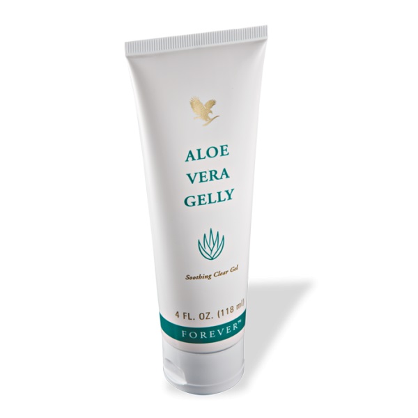 Forever Aloe Vera Gelly Soothing Clear Gel 4 fl oz 118 ml for Gentle Everyday Use Moisturizers Skin Repair