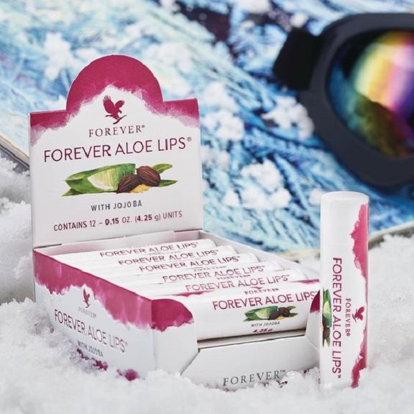 Forever Aloe Lips Ultimate Lip Care - Powerful Soothing Moisture for Any Season, Vegetarian Friendly, Gluten Free, Year-Round Solution