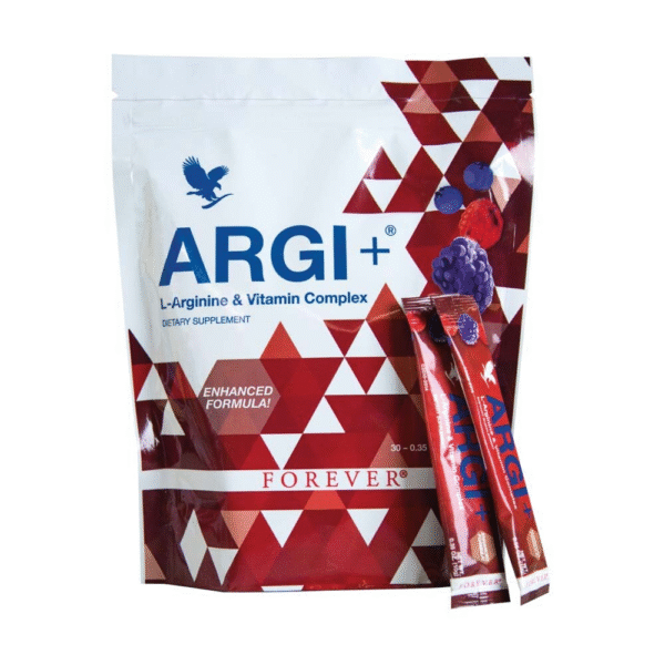 Forever ARGI+ L-Arginine & Multivitamin Fruit Blend - Berry Flavor 30 Sachets Dietary Supplement for Daily Nutritional Goals