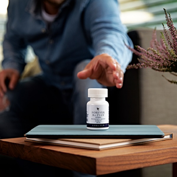 Forever B12 Plus - 60 Tablets with Vitamin B12 & Folic Acid - Essential for Daily Health Needs - Healthcare & Fitness Product from US