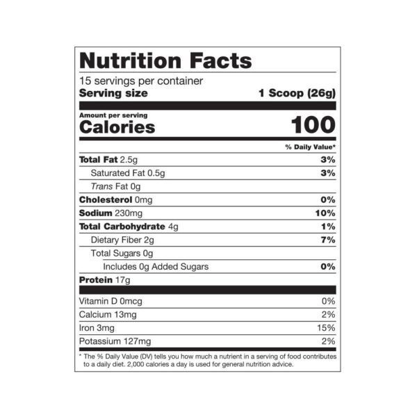 Forever Plant Protein Vitality Shake Mix 17g Protein per Serving Vegan Dairy-Free Soy-Free Natural Vanilla Flavor Edible Supplements