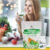 Forever Plant Protein Vitality Shake Mix 17g Protein per Serving Vegan Dairy-Free Soy-Free Natural Vanilla Flavor Edible Supplements