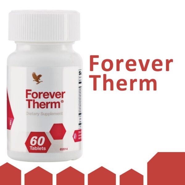 Forever Therm Dietary Supplement 60 Tablets US Attribute 2014 Edition Edible Vitamin for Healthcare and Fitness