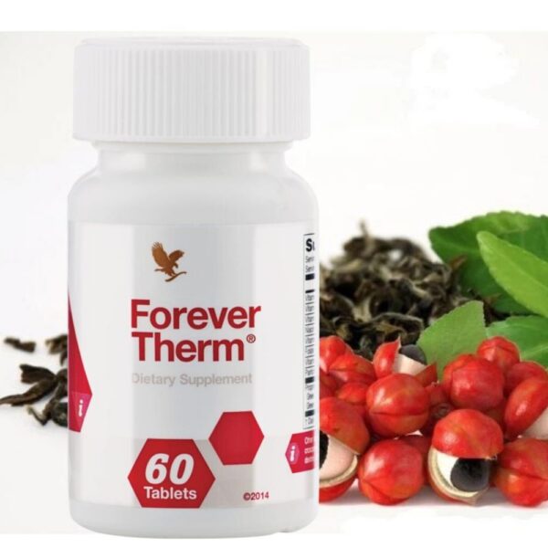 Forever Therm Dietary Supplement 60 Tablets US Attribute 2014 Edition Edible Vitamin for Healthcare and Fitness