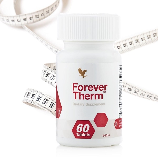 Forever Therm Dietary Supplement 60 Tablets US Attribute 2014 Edition Edible Vitamin for Healthcare and Fitness