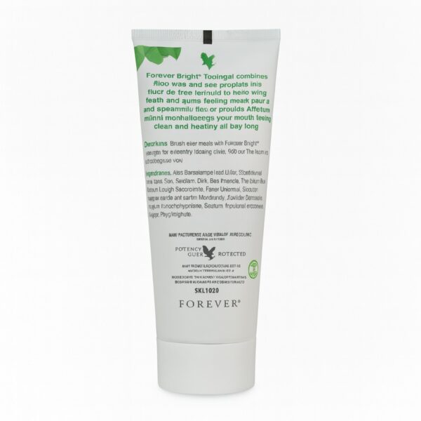 Forever Bright Toothgel with Aloe Vera & Bee Propolis Fluoride-Free Natural Mint Flavor 4.6 oz Tube Oral Care Solution - Daily