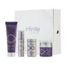 Forever Infinite Advanced Skincare Set - Hydrating Cleanser, Restoring Serum, Nourishing Cream & Vital Complex