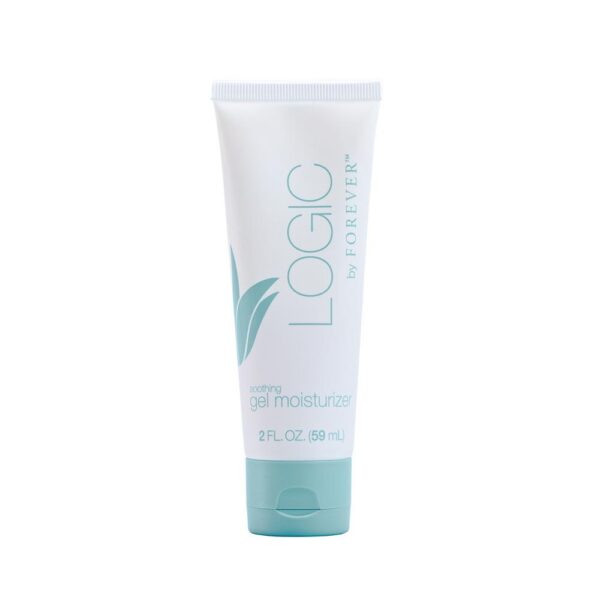 Forever Logic Soothing Gel Moisturizer 2 FL. OZ. (59 mL) Gentle Face Wash for Daily Use with Aloe Vera & Jojoba for Sensitive Skin