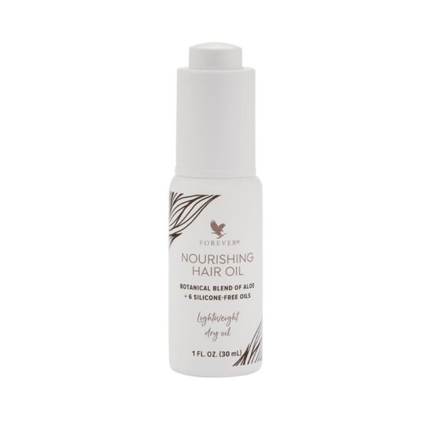 Forever Nourishing Hair Oil Botanical Blend of Aloe & 6 Silicone-Free Oils for Moisture Shine