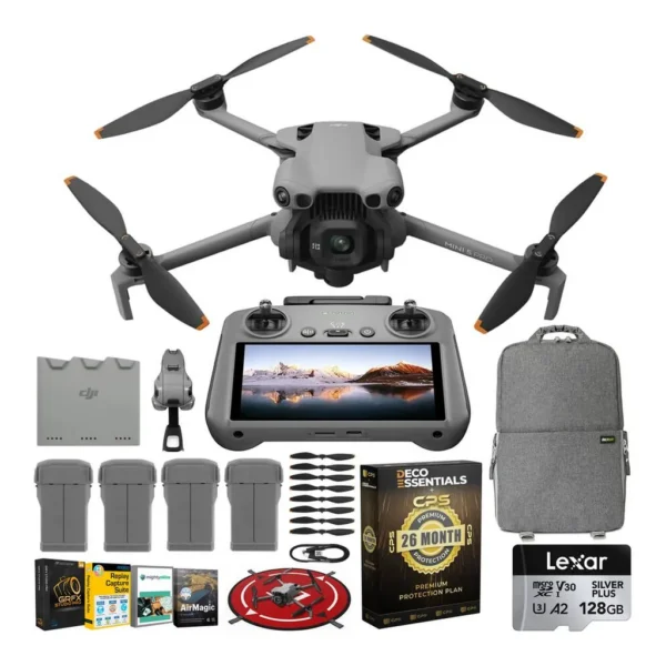 DJI Mini 5 Pro Drone More Combo Plus 4 Battery Kit with DJI RC 2 Remote + Extended – Main image DJI Mini 5 Pro Drone More Combo Plus 4 Battery Kit with DJI RC 2 Remote + Extended – Main image