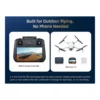 SKYROVER - S1 Fly More Combo 8K Drone Bundle with Remote Screen Controller - White – Gallery image 4 SKYROVER - S1 Fly More Combo 8K Drone Bundle with Remote Screen Controller - White – Gallery image 4