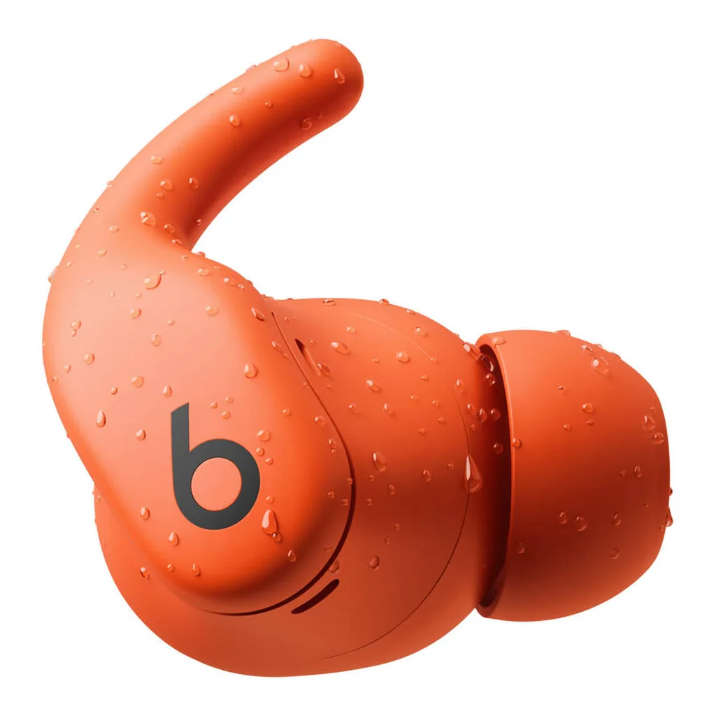 010f239a55a581c0c25a0357184f736e-hi.jpg Beats Powerbeats Fit True Wireless Earbuds, Secure-Fit Wingtips, ANC & Transparency Mode, 30H Battery, Sweat Resistant, Spatial Audio, iOS & Android, On-Device Controls, Spark Orange