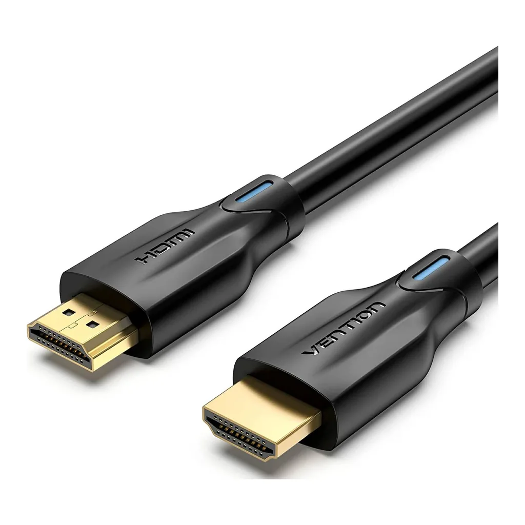 018268696184ed590dbb4d55d7ce390f-hi.jpg Vention 8K HDMI Round Cable, Ultra High Speed 48Gbps, 8K@60Hz, 7680P Dolby Vision, Enjoy The HD Vision of The Game, Compatible With PS5 / PS4 / PS3, 1.5 Meter Length, Black