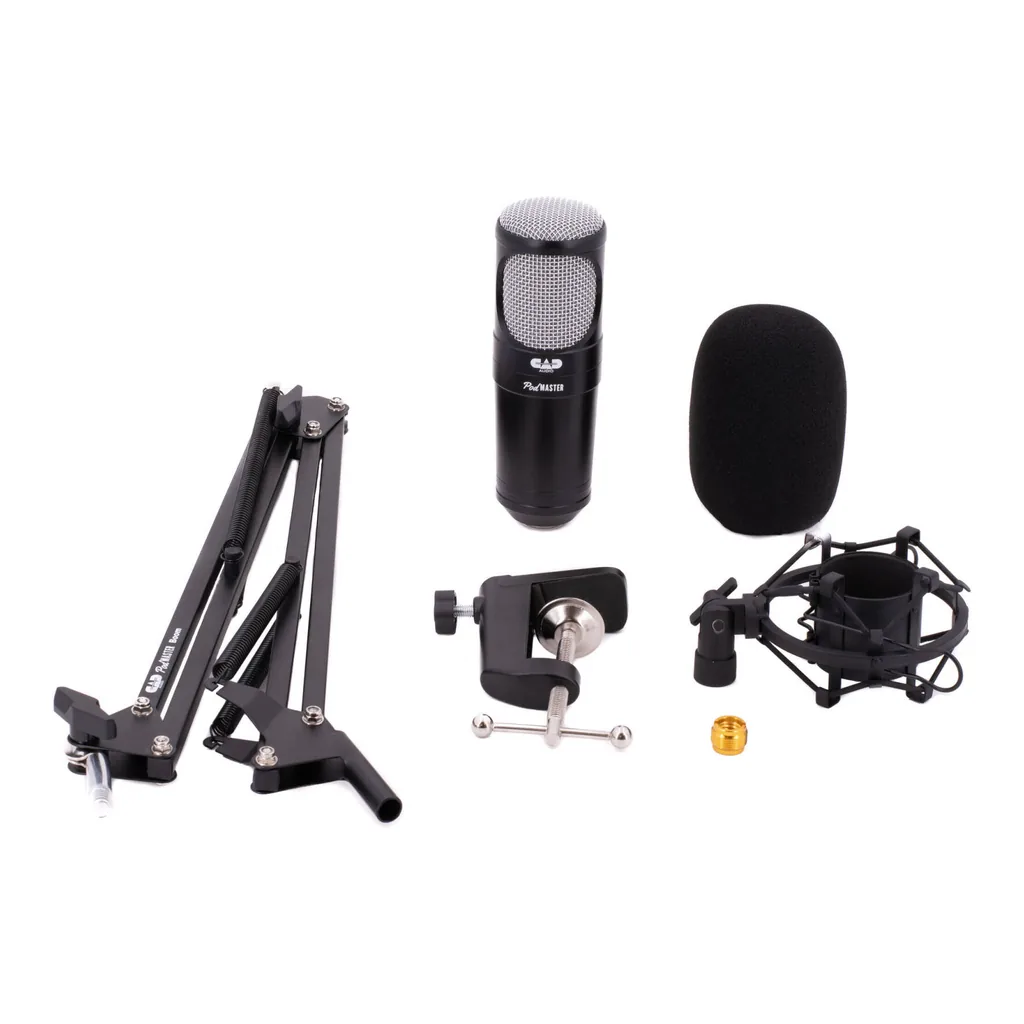 019d46c381ec0a8f4aa054f34c92d3aa-hi.jpg CAD PM1200 PodMaster SuperD Professional Broadcast / Podcasting Microphone