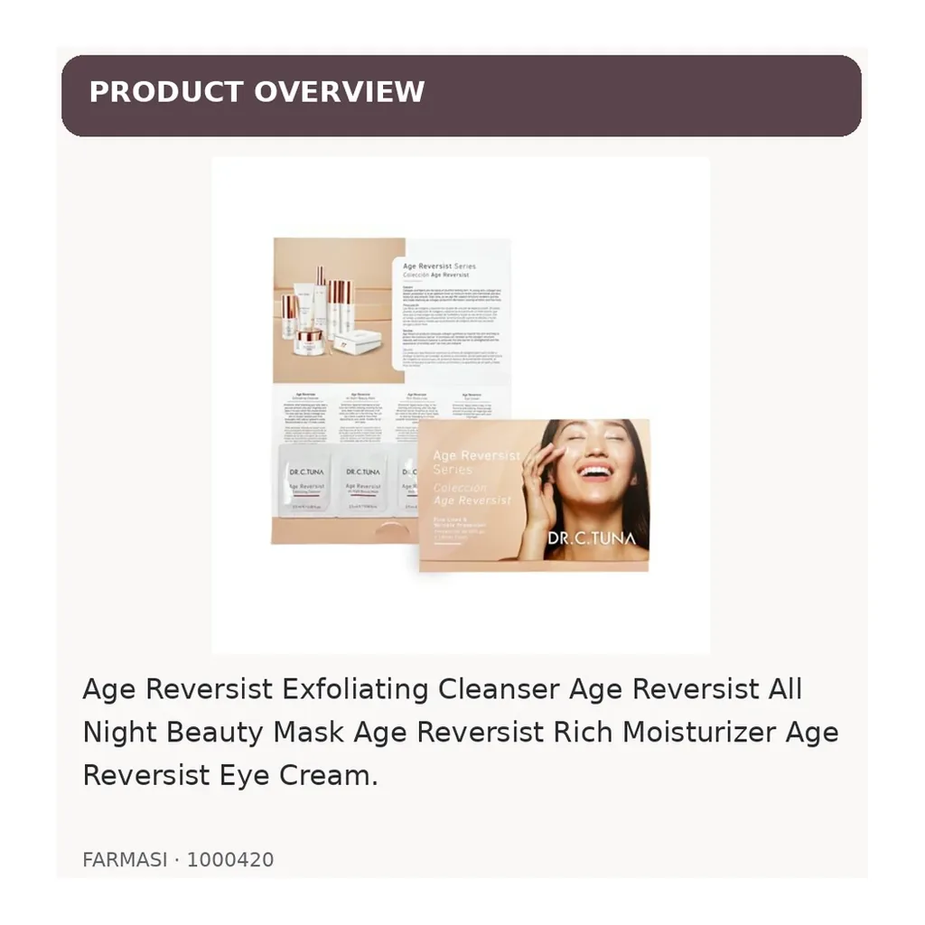 02-dr-c-tuna-age-reversist-sample-set-1000420 Farmasi Dr. C. Tuna Age Reversist Sample Set