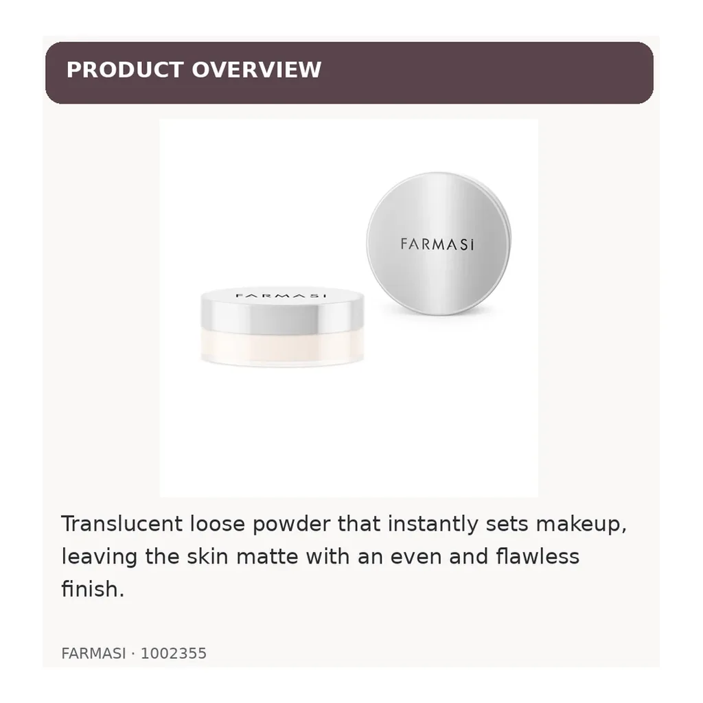 02-loose-powder-1002355 Farmasi Loose Powder