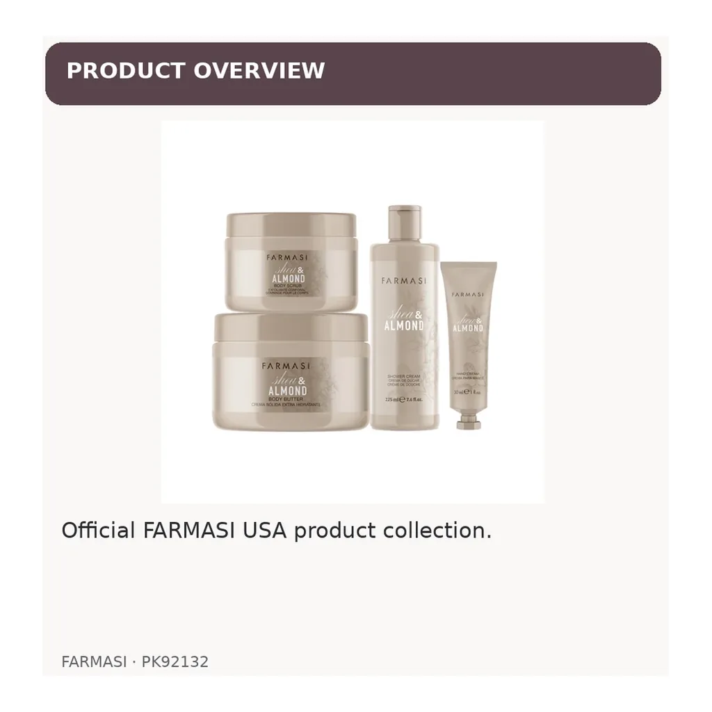 02-shea-butter-almond-body-set-PK92132 Farmasi Shea Butter & Almond Body Set