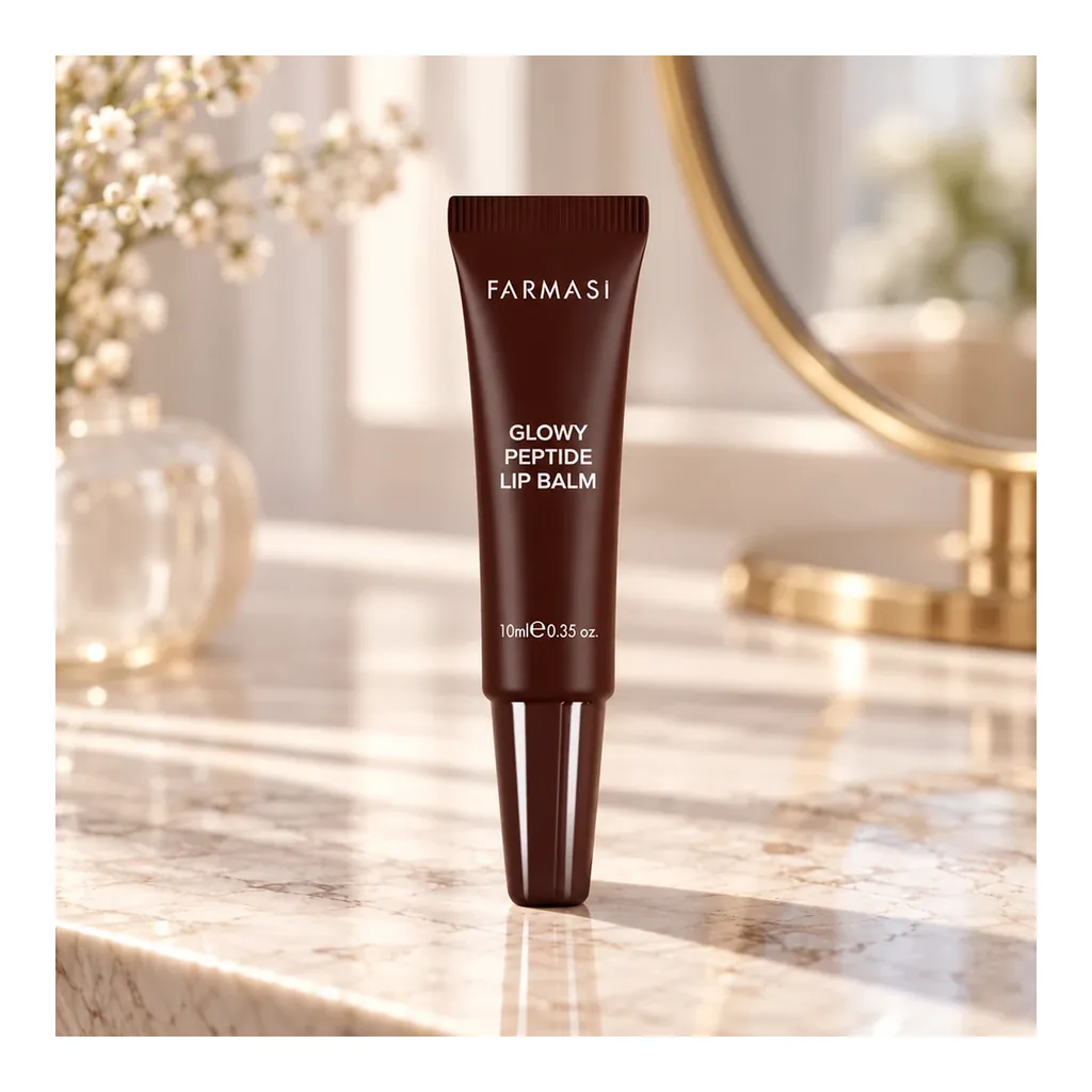 03-glowy-peptide-lip-balm-glazed-mocha-1002603 Farmasi Glowy Peptide Lip Balm