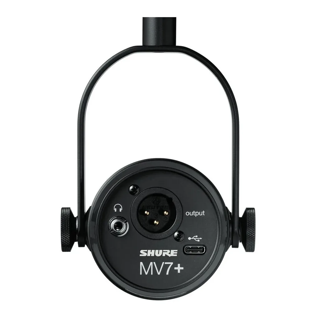 03-mv7-podcast-microphone-vendor-photo Shure MV7+ Podcast Microphone