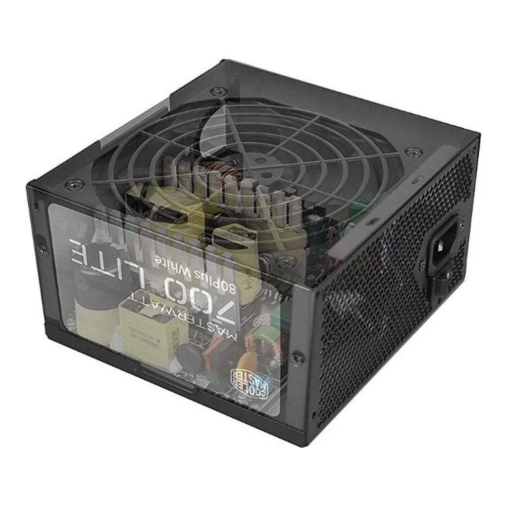03805e6094dfdbb183b46deea6b55000-hi.jpg Cooler Master MasterWatt Lite 700 230V PSU, Non-Modular, 80 Plus White, 700W | MPX-7001-ACABW-EU
