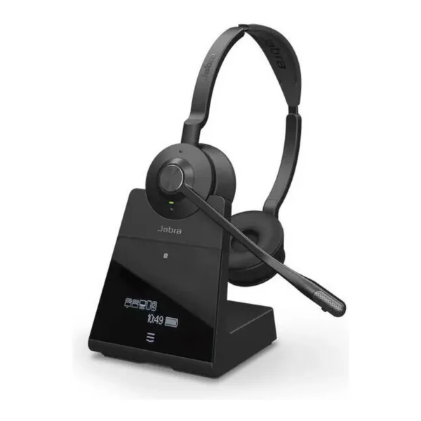 03c91982a953bed492803098f1f8c43a-hi.jpg Jabra Engage 75 SE Stereo Headphones, Up to 13 hours Talk Time, Voice/Mute, Busylight, Audio Control, Bluetooth 5.0, Up to 150 m Wireless Range, Black