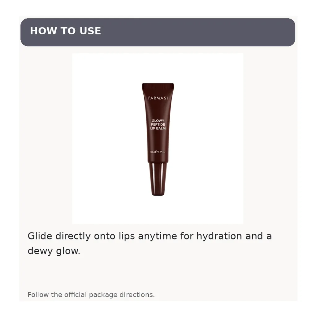 04-glowy-peptide-lip-balm-glazed-mocha-1002603 Farmasi Glowy Peptide Lip Balm