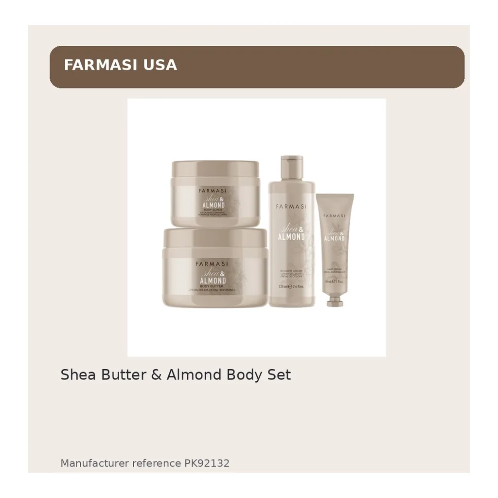 05-shea-butter-almond-body-set-PK92132 Farmasi Shea Butter & Almond Body Set