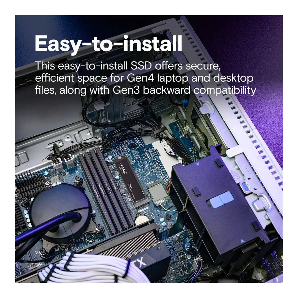 05100534d4cf58ba0bbacb65184dfbc1-hi.jpg Crucial P310 PCIe Gen4 NVMe 2280 M.2 SSD, PCIe Gen 4 x4 speeds 7100MB/s Read, 6000MB/s Write, M.2 2280 Form Factor, 2TB Capacity | CT2000P310SSD8