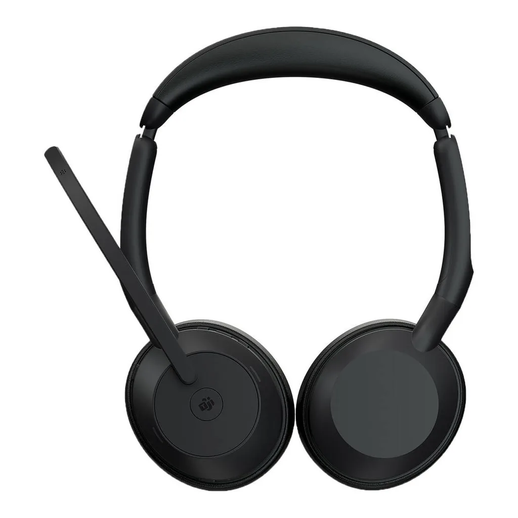 05e098cd76a45f89725085248384497a-hi.jpg Jabra Evolve2 55 Link380c USB-C MS Stereo Wireless Headset, 28mm Driver Size, Active Noise Cancellation, Built-In Microphone, Up to 18 Hours of Battery Life, USB-C Dongle, Black