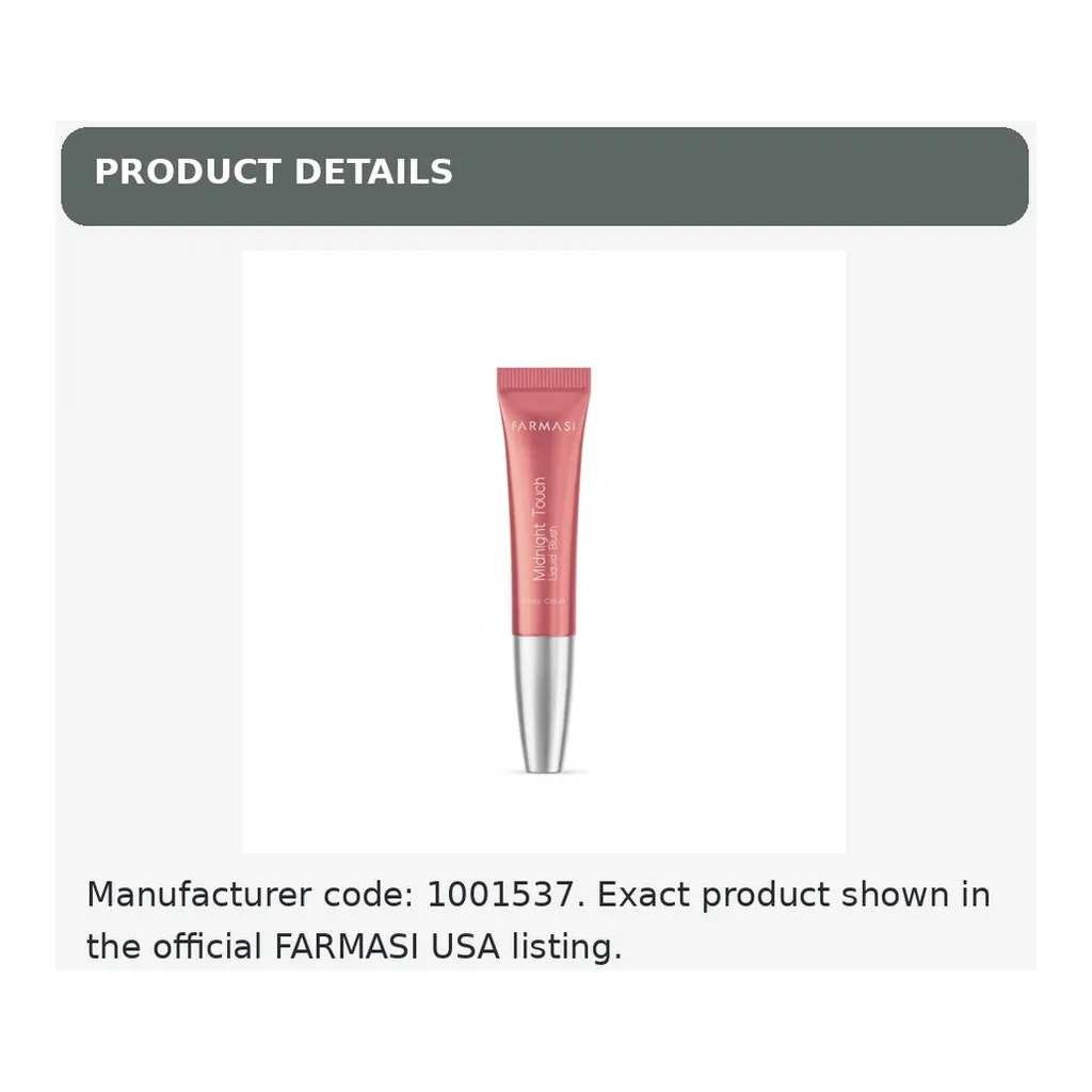 Farmasi Midnight Touch Blush — Product details Farmasi Midnight Touch Blush, product details