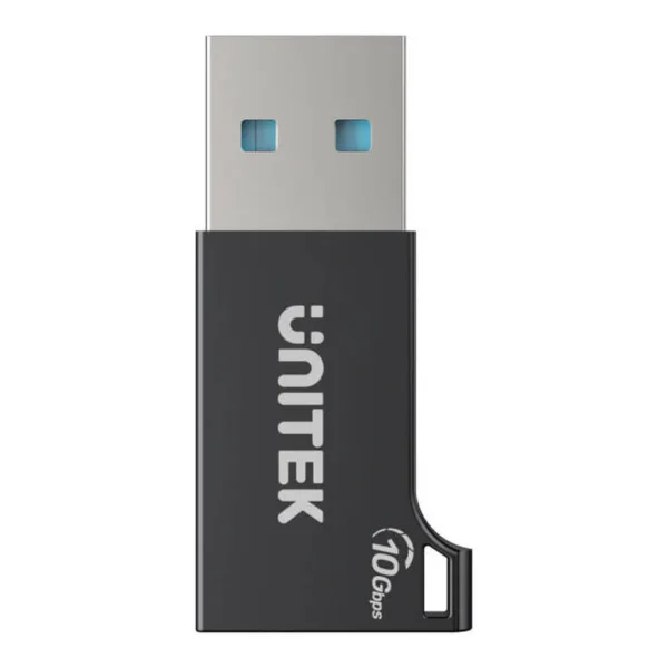 065562b6915da27a034ee4e8790fb22f-md.jpg Unitek 10Gbps USB-A to USB-C Adapter, Up To 10Gbps Data Syncing Speed, Built-In Protection Circuits, Zinc Alloy Casing, Plug And Play, Black | A1049ABK01