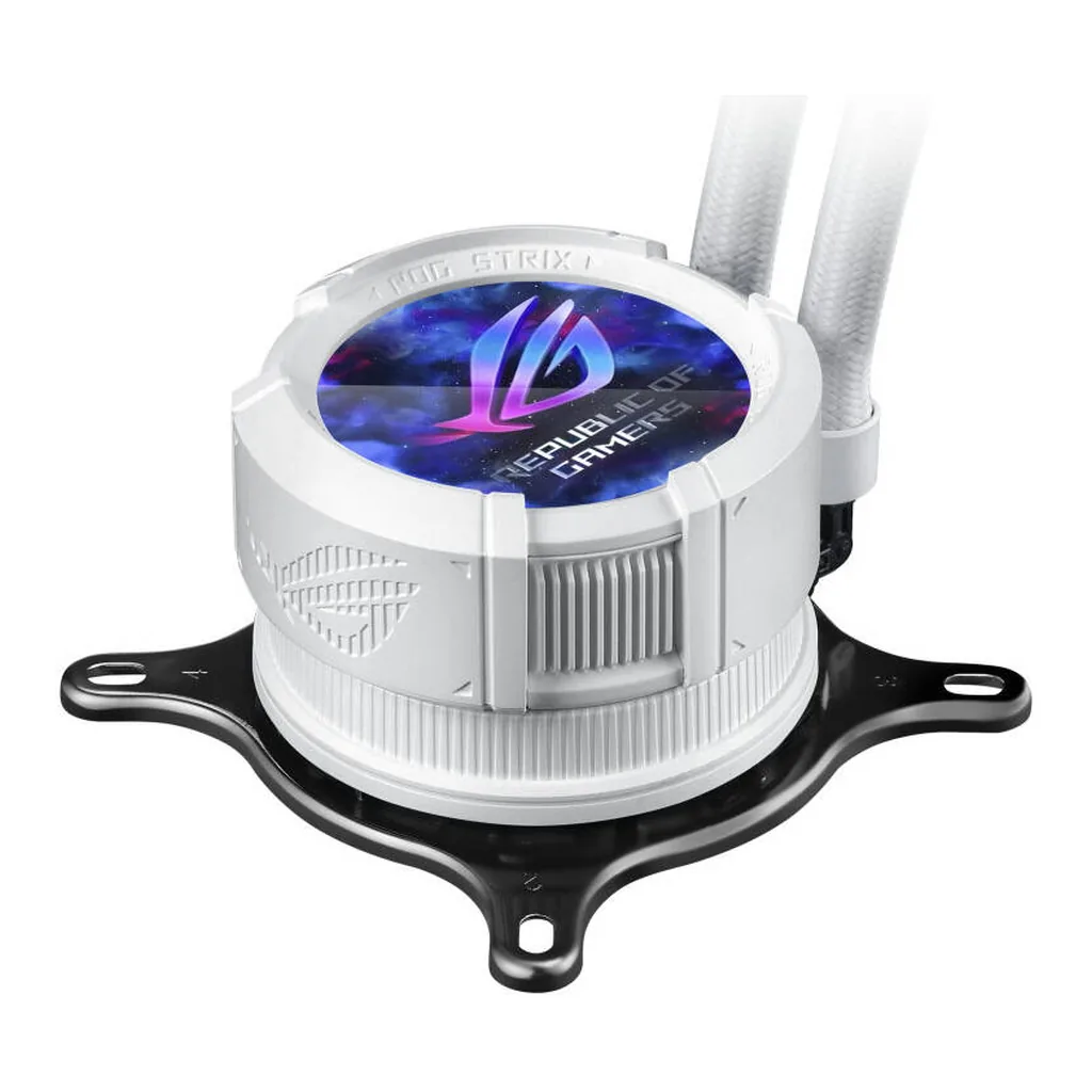 0660059b78cb930fd4ca800e723ba62d-hi.jpg ASUS ROG Strix LC III 360 ARGB LCD CPU Liquid Cooling, White | 90RC00W2-M0UAY0