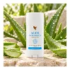 Forever Aloe Ever-Shield — Aloe scene Forever Aloe Ever-Shield deodorant in aloe-inspired scene